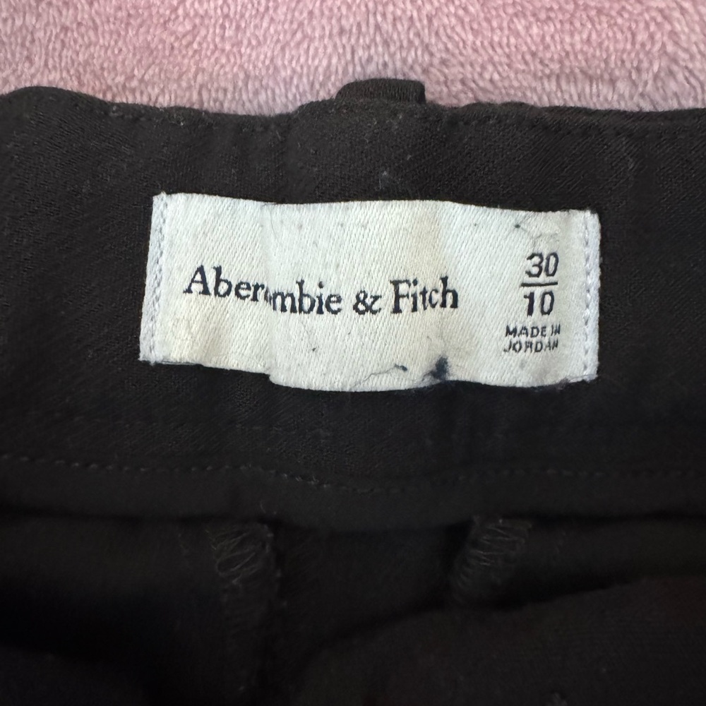 Abercrombie & Fitch Classic Black Trousers